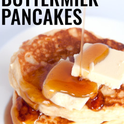Gluten Free Buttermilk Pancakes #compromisefree