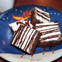 Gluten Free Chocolate Mint Brownies, Microwave Recipe(GF)