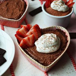 Gluten-free Chocolate Mousse Pies {Dairy-free with grain-free options}