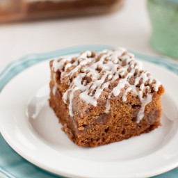 Gluten Free Cinnamon Streusel Coffee Cake
