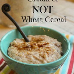 Gluten Free 'Cream of NOT Wheat' Hot Cereal