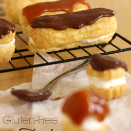 Gluten-Free Cream Puffs and Eclairs
