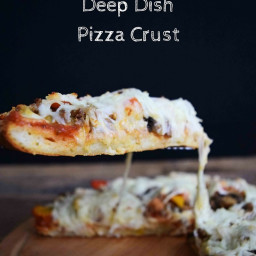 Gluten Free Deep Dish Pizza Crust