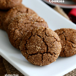 Gluten free Ginger Molasses cookies