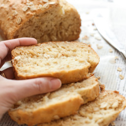 Gluten-free Honey Oat Quick Bread