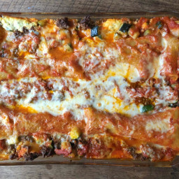 Gluten-Free Meat and Zucchini Lasagna