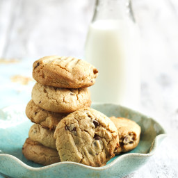 Gluten-free peanut butter chocolate chip cookies