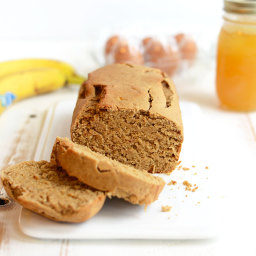 Gluten-Free Peanut Flour Banana Bread
