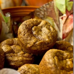 Gluten-Free Pumpkin Muffins Made with Quinoa Flour {Gluten-Free, Dairy-Free