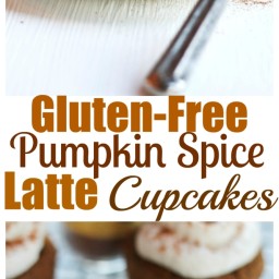 Gluten-free Pumpkin Spice Latte Cupcakes
