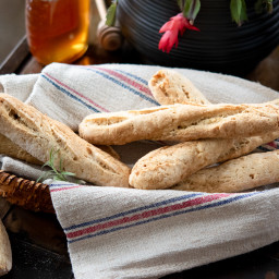 Gluten Free Sourdough Breadsticks Recipe