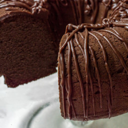 Gluten Free Triple Chocolate Bundt Cake