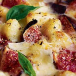 Gnocchi with brie & baked figs | Asda Good Living