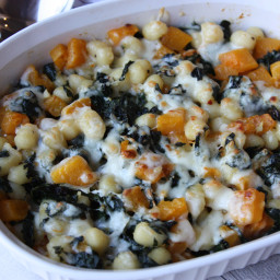 Gnocchi with Butternut Squash and Kale