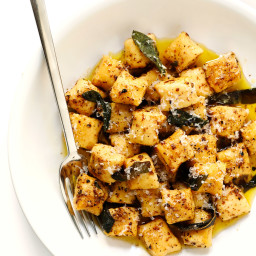 Gnocchi with Lemony Sage Brown Butter Sauce