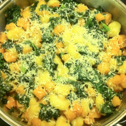Gnocchi With Squash and Kale