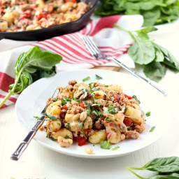 Gnocchi with Turkey and White Beans