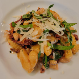Gnocchi with White Beans and Sun Dried Tomato