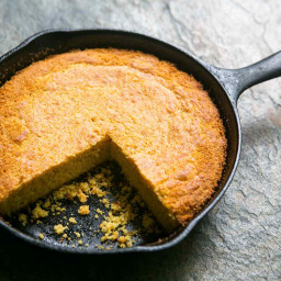 Goat Cheese and Chive Cornbread
