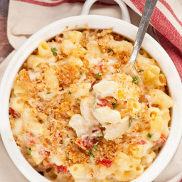 Goat Cheese and Sun-Dried Tomato Mac and Cheese