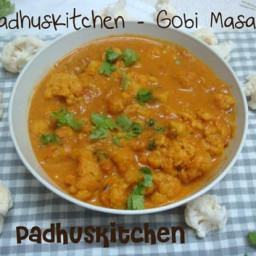 Gobi Masala-Cauliflower Masala-Restaurant Style