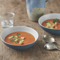 Golden Bell Pepper Soup from Eating Clean