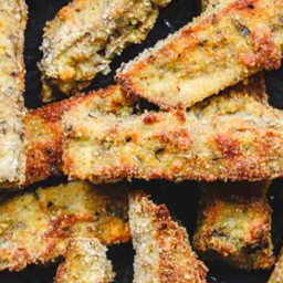 Golden Eggplant Fries Recipe For Candida