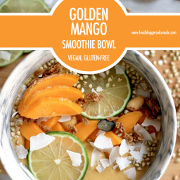 Golden Mango Smoothie Bowl