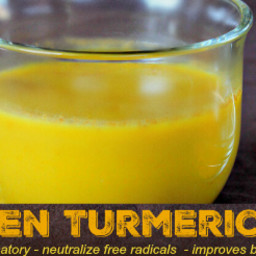 Golden Turmeric Milk Recipe