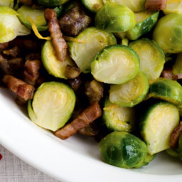 Gordon Ramsay's Brussels sprouts with pancetta 