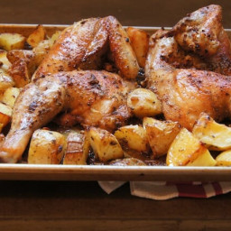 Gorgeous Greek Chicken and Potatoes