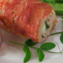 Gorgonzola Stuffed Chicken Breasts Wrapped in Bacon