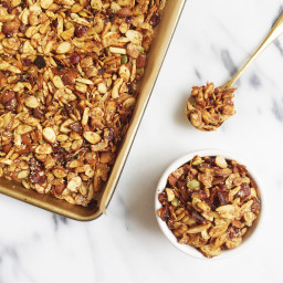 Grain-free Almond Butter and Jelly Granola