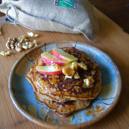 Grain-free Apple Walnut Pancakes