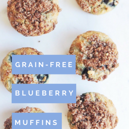Grain-Free Blueberry Muffins