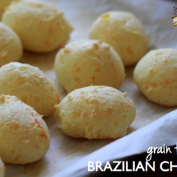 Grain Free Brazilian Cheese Bread (Pao de Queijo)