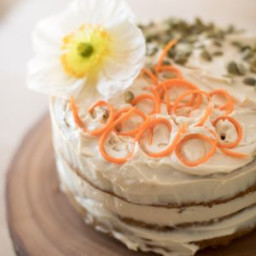 Grain-Free Carrot Cake with Cream Cheese Frosting