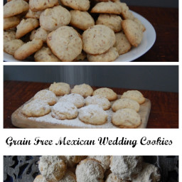 Grain Free Mexican Wedding Cookies