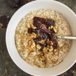 grain-free, paleo, vegan breakfast porridge