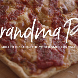 Grandma Pie – Grilled Pizza on the Yoder Smokers YS640