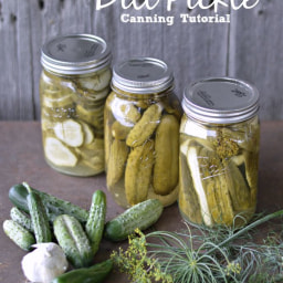 Grandma’s Secret Dill Pickles ~ Recipe and Canning Tutorial