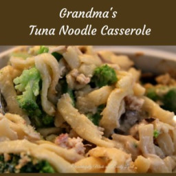 Grandma's Tuna Noodle Casserole