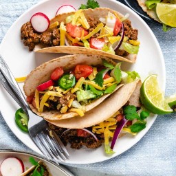Grass-Fed Ground Beef Tacos Recipe (Gluten-Free)