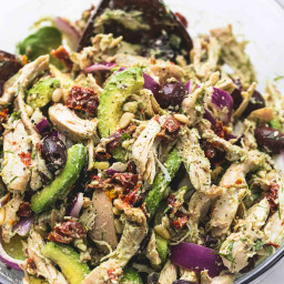 Greek Avocado Chicken Salad