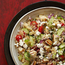 Greek Chicken- Quinoa Salad