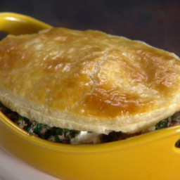Greek Diner Meat and Spinach Pot Pies