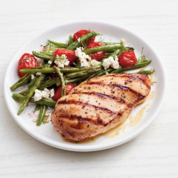 Greek Grilled Chicken with Green Beans