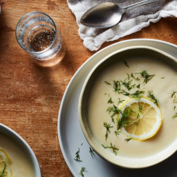 Greek Lemon Soup —Avgolemono