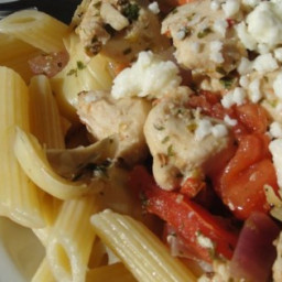 Greek Penne and Chicken Recipe