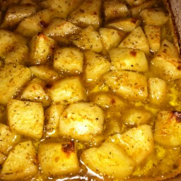 Greek Potatoes (oven-roasted and Delicious!)